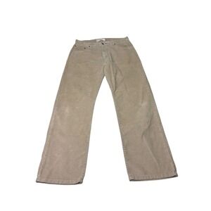 Levi's 559 Relaxed Straight Corduroy Tan Pants Mens W36 L32